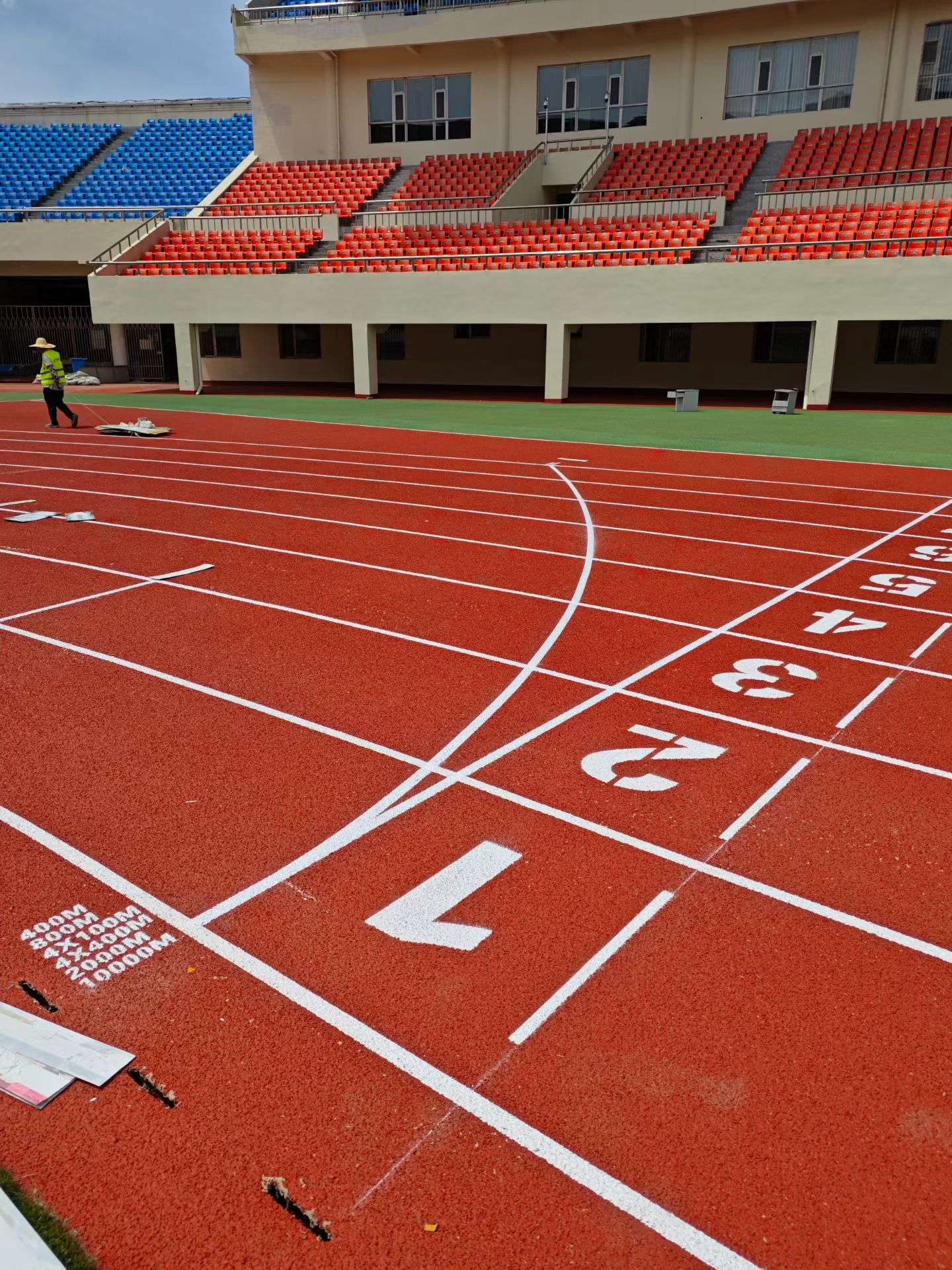 濮阳市塑胶跑道材料新国标塑胶跑道 - 厂家