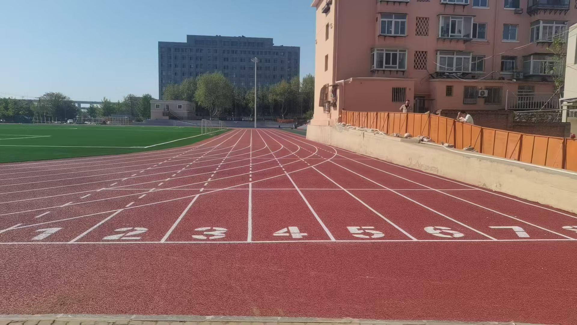 濮阳市预制型跑道健身步道 - 方案